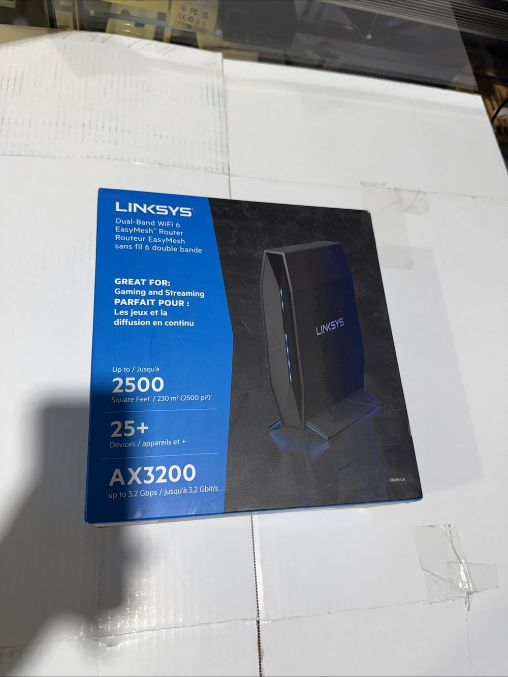Linksys E8450-CA AX3200 Dual Band Gigabit Wifi 6 Router